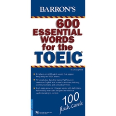 Hộp Flash Cards - 600 Essential Words For The TOEIC