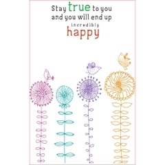 Sổ Notebook - Phong Cách Sống : Stay True To You