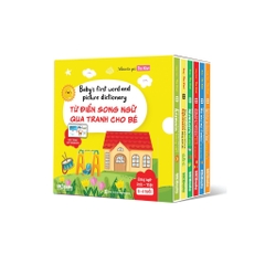 Box Set Baby’S First Word And Picture Dictionary - Từ Điển Song Ngữ Qua Tranh Cho Bé (6 Cuốn)