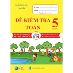 Đề Kiểm Tra TOÁN 5 Học Kì 1 - Kết Nối Tri Thức
