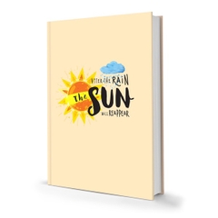 Sổ Notebook - After The Rain The Sun Will Reappear