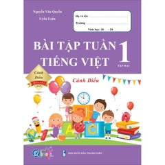 Bài Tập Tuần TIẾNG VIỆT 1 - Tập 2 - Cánh Diều