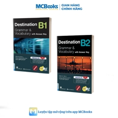Sách - Trọn Bộ Giáo Trình Destination Grammar & Vocabulary B1, B2, C1&C2 phân loại Lẻ/combo PB 2025 - C1 & C2