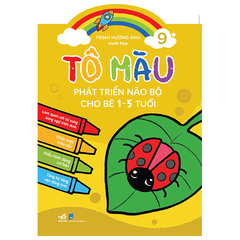 Bộ Tô Màu Phát Triển Não Bộ Cho Bé 1-5 Tuổi (10 Cuốn Lẻ)