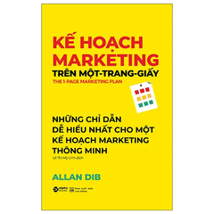 Kế Hoạch Marketing Trên Một Trang Giấy
