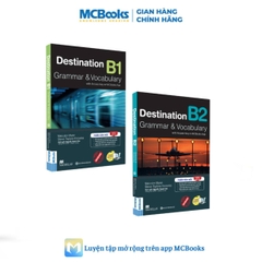 Sách - Trọn Bộ Giáo Trình Destination Grammar & Vocabulary B1, B2, C1&C2 phân loại Lẻ/combo PB 2025 - B1
