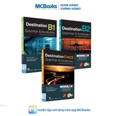 Sách - Trọn Bộ Giáo Trình Destination Grammar & Vocabulary B1, B2, C1&C2 phân loại Lẻ/combo PB 2025 - Combo tự học TA
