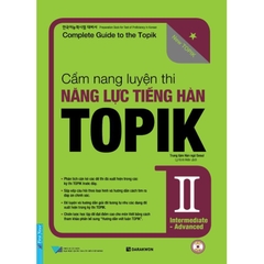 Cẩm Nang Luyện Thi Năng Lực Tiếng Hàn TOPIK II Intermediate - Advanced (Tặng Kèm QR)