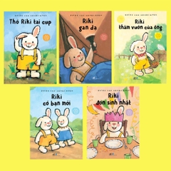 Bộ Chuyện Về Chú Thỏ Cool Nhất Hà Lan Thỏ Riki (05 Cuốn)