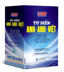 Từ Điển Anh - Anh - Việt (Bìa Mềm Xanh Đen)