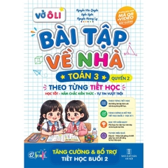 Vở Ô Li Bài Tập Về Nhà Toán Lớp 3 - Quyển 2