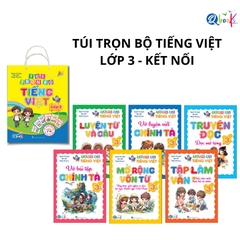 Túi Trọn Bộ Học Chuyên Sâu Học Đâu Chắc Đấy - Tiếng Việt Lớp 3 - Cả năm (6 Cuốn)