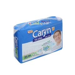 Tã dán Caryn siêu thấm XL20 (86-135cm, 20 miếng),