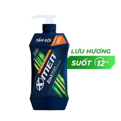 Dầu tắm gội nước hoa X-Men Wood 2in1, chai (650g).