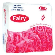 Giấy ăn Hà Nội Fairy (320*320mm/100tờ)