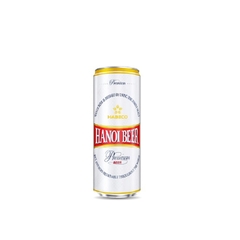 Bia Hà Nội Premium lon cao (330ml, 4.9%).
