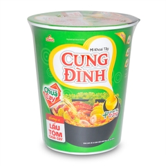 Mì Cung Đình-hương vị lẩu tôm chua cay, cốc (71g),