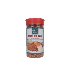 Muối ớt tôm, đặc sản Tây Ninh-Donavi, lọ (100g).