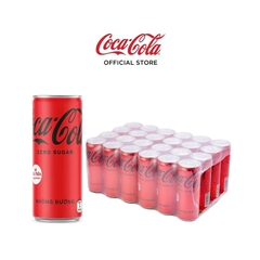 Nước ngọt CocaCola không đường, thùng (24*320ml),