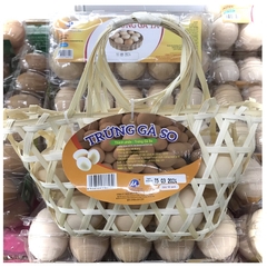 Trứng gà so-Nguyệt Minh, giỏ (10quả),