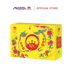 Hộp quà Tết LỘC-Kinh Đô, hộp giấy (1.0914kg).