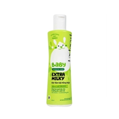 Sữa tắm gội cho bé Lactacyd Baby Extra Milky bảo vệ, nuôi dưỡng da và tóc, chai (250ml).