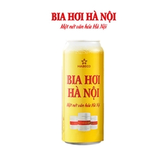Bia hơi Hà Nội, lon (500ml, 4.1%).