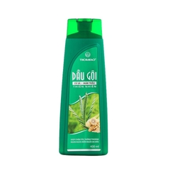 Dầu gội thiên nhiên củ sả+mần trầu, 2 trong 1-Thorakao, chai (400ml),