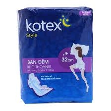 Băng vệ sinh Kotex Style ban đêm (32cm*4 miếng)