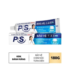 Kem đánh răng P/S 123, chăm sóc toàn diện (180g),