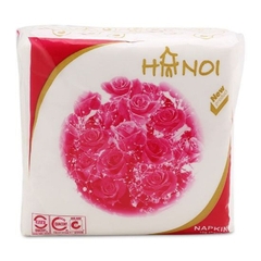 Giấy ăn Hà Nội (220*220mm/100tờ, 1lớp),
