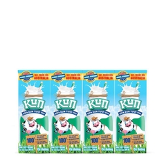 Sữa tiệt trùng Kun tươi vui, có đường (110ml*4hộp),