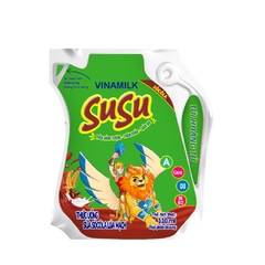 Thức uống sữa socola lúa mạch SuSu-Vinamilk, túi (110ml)