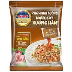 Cháo dinh dưỡng nước cốt xương hầm, vị thịt bằm-Gấu Đỏ (57g),