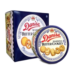 Bánh quy Danisa-Indonesia, hộp sắt (454g).