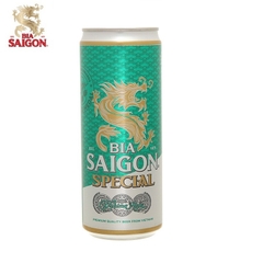 Bia Sài Gòn Special, lon cao (330ml, 4.9%).