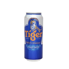 Bia Tiger xanh, lon cao (330ml, 5%).