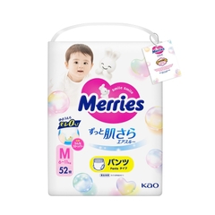 Tã quần Merries M52 (6-11kg).