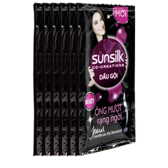 Dầu gội Sunsilk-Óng mượt rạng ngời (6g*12gói),
