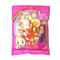 Kẹo dẻo Marshmallow Jelly Jongkol, hương vị trái cây-Thái Lan, gói (250g).