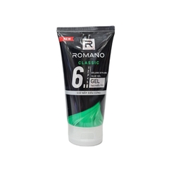 Gel tạo kiểu tóc Romano Classic-giữ nếp siêu cứng, tuýp (150g).