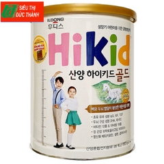 Sữa bột tăng chiều cao, cân nặng Hikid Gold-Hàn Quốc (600g),