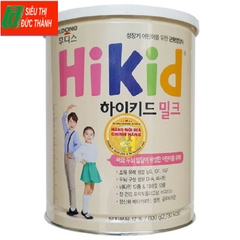 Sữa bột tăng chiều cao, cân nặng Hikid-Hàn Quốc (600g),