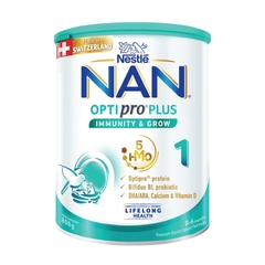 Sữa Nan Optipro Plus số 1-Thụy Sĩ, 0-6 tháng (850g).