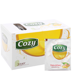 Trà gừng Cozy, túi lọc (40g/20túi*2g).