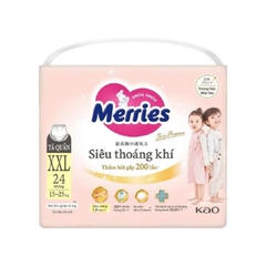 Tã quần Merries XXL24 (15-25kg).