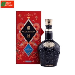 Rượu Whisky Royal Salute 21 Years Old, hộp thường (700ml, 40%).