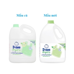 Nước giặt quần áo em bé D-nee Organic-xanh lá, can (3lít).