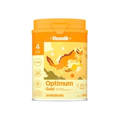 Sữa bột Optimum Gold 4-Vinamilk, 2-6 tuổi (850g).
