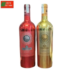 Rượu vang ngọt Terracina (vino rosso semi dolce)-Ý, chai (750ml, 11%).